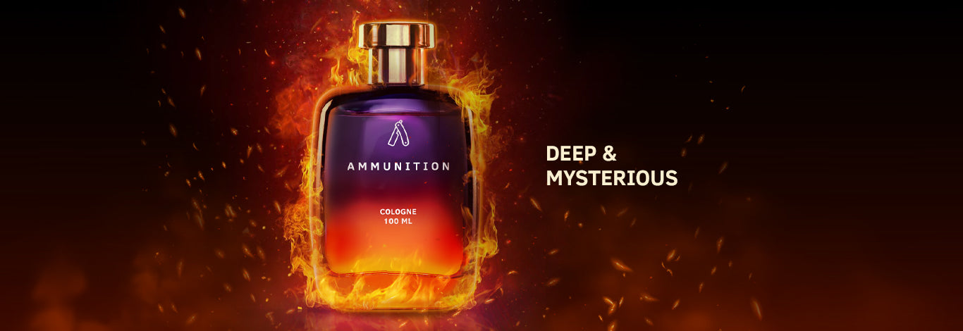 Ustraa Scuba & Ammunition Men's Cologne Duo: Fresh Deep-Sea & Bold Masculine Fragrance Bundle 2x100ml
