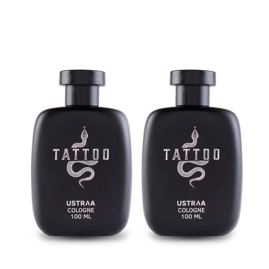 USTRAA Tattoo Cologne Bundle: Bold, Long-Lasting Fragrance for Men (2x100ml)