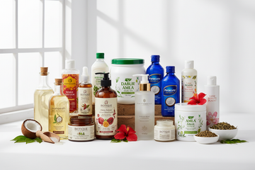 Hair product with Indian brands