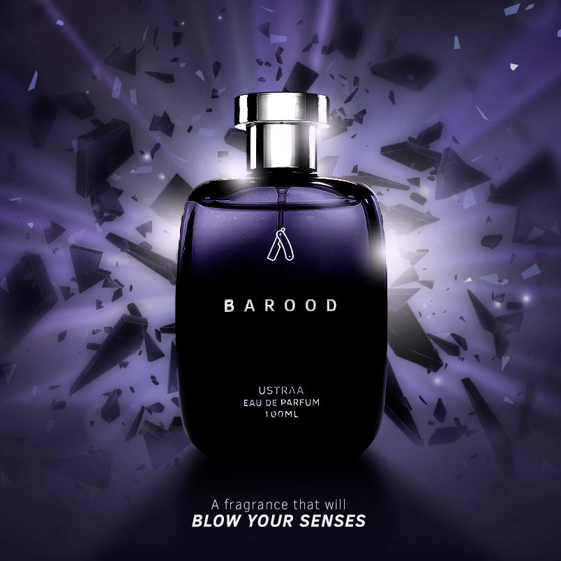 Ustraa Barood Eau de Parfum: Bold, Mountain Fresh Scent for Men - 100ml Bottle