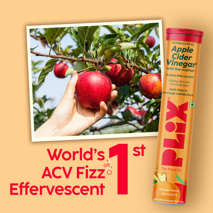 Apple Cider Vinegar 15 Effervescent Tablets
