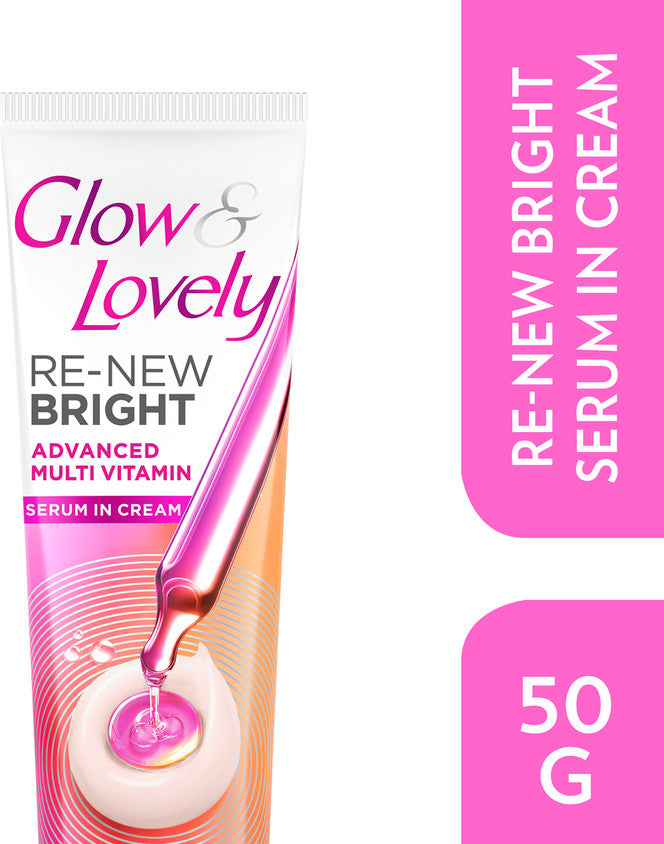 Glow & Lovely Renew Bright Multivitamin Serum Cream for Radiant Skin
