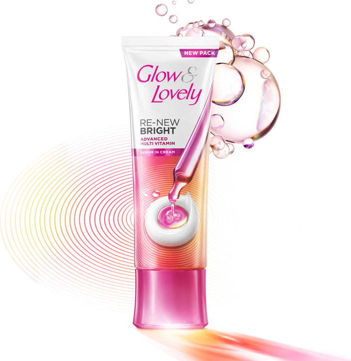 Glow & Lovely Renew Bright Multivitamin Serum Cream for Radiant Skin