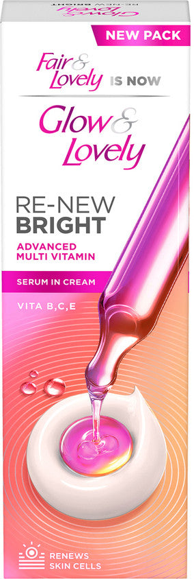Glow & Lovely Renew Bright Multivitamin Serum Cream for Radiant Skin