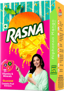 Real Fruit Power Mango Juice Drink 1 Litre Tetra Pack, Rich in Vitamin C