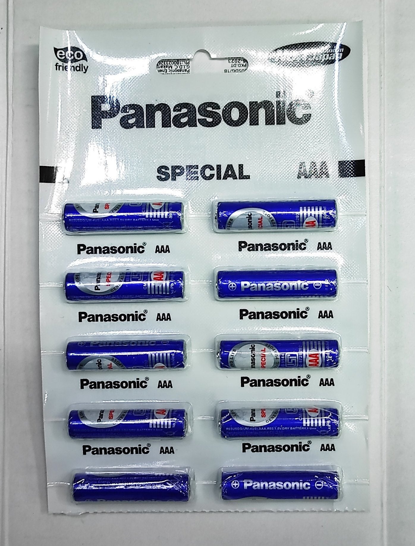 Panasonic Battery Cell AAA MRP 13 (Pack of 10)