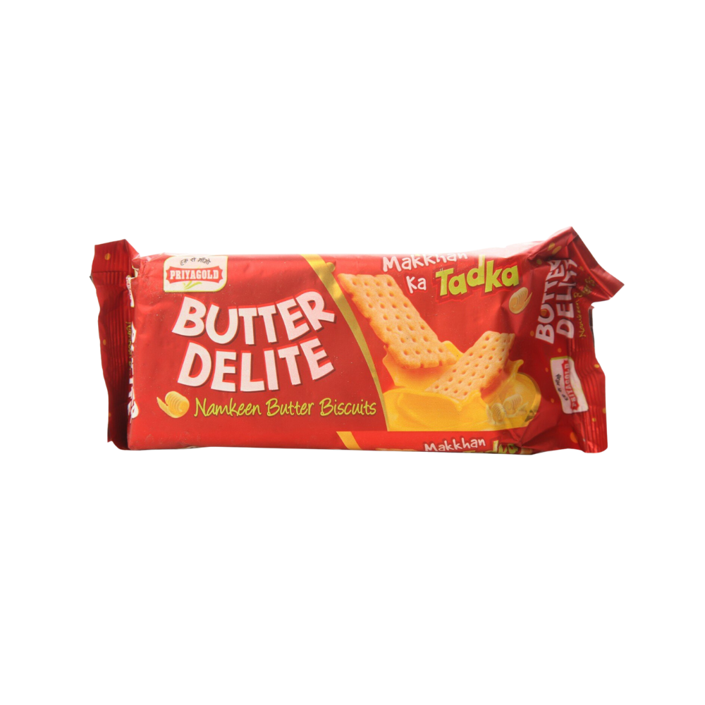 Priyagold Butter Delight Biscuit MRP 5 (Pack of 10)