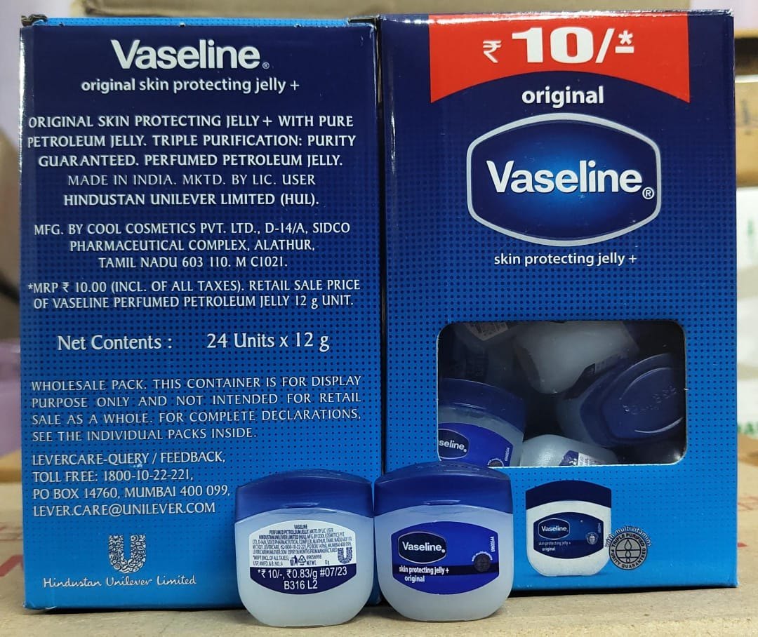 Vaseline Jelly 10MRP (Pack of 24)