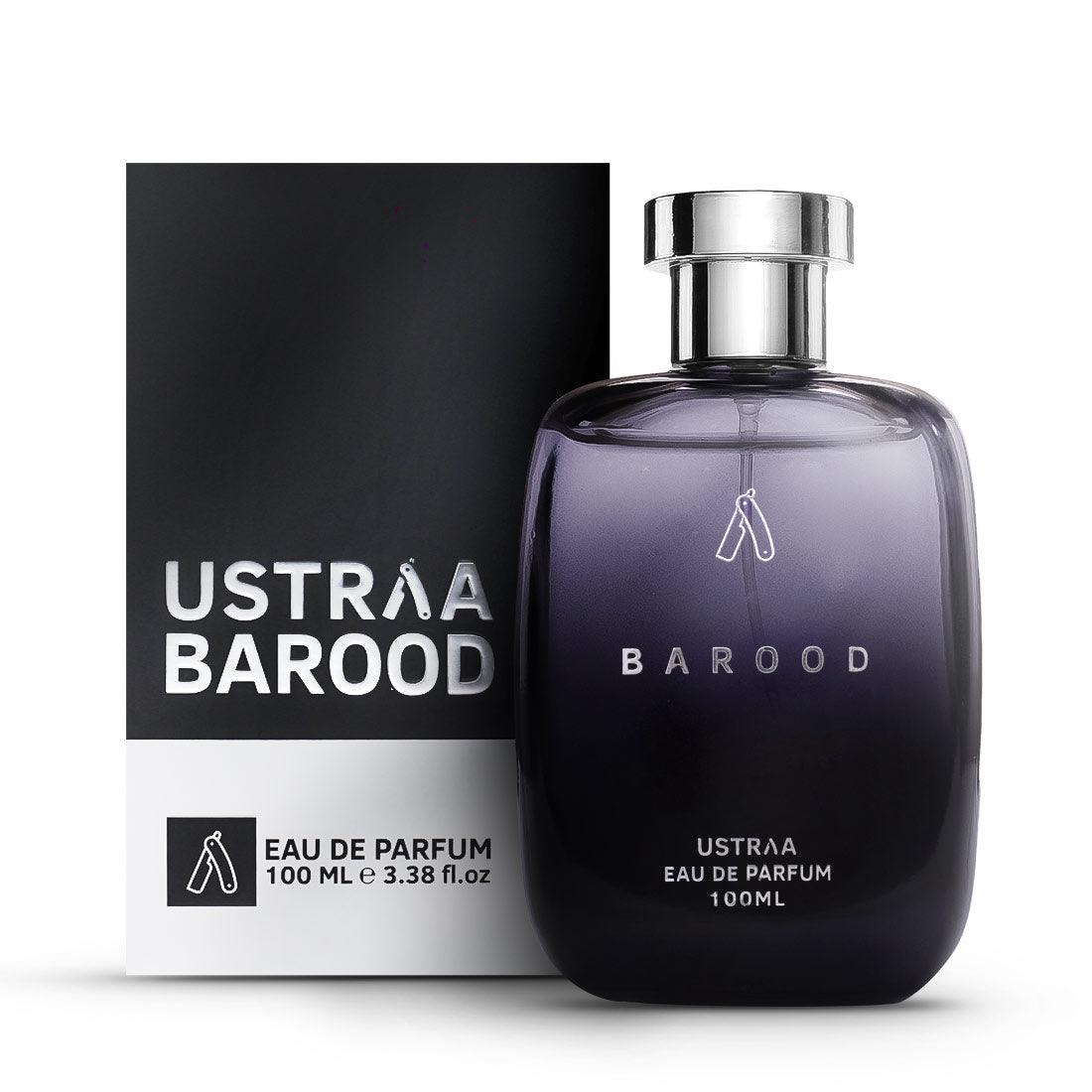 Ustraa Barood Eau de Parfum: Bold, Mountain Fresh Scent for Men - 100ml Bottle