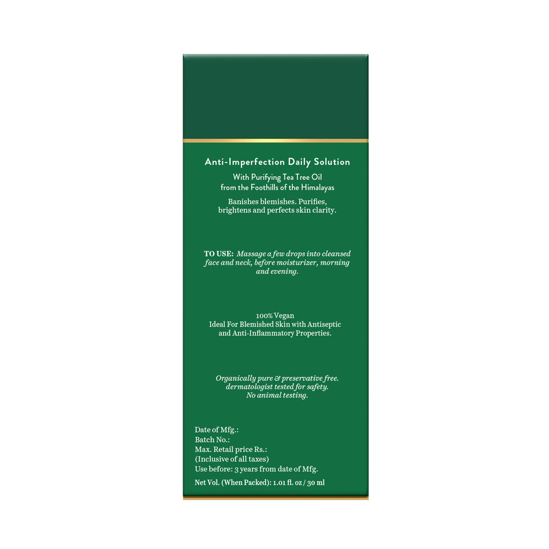 Tea Tree Anti Imperfection Solution