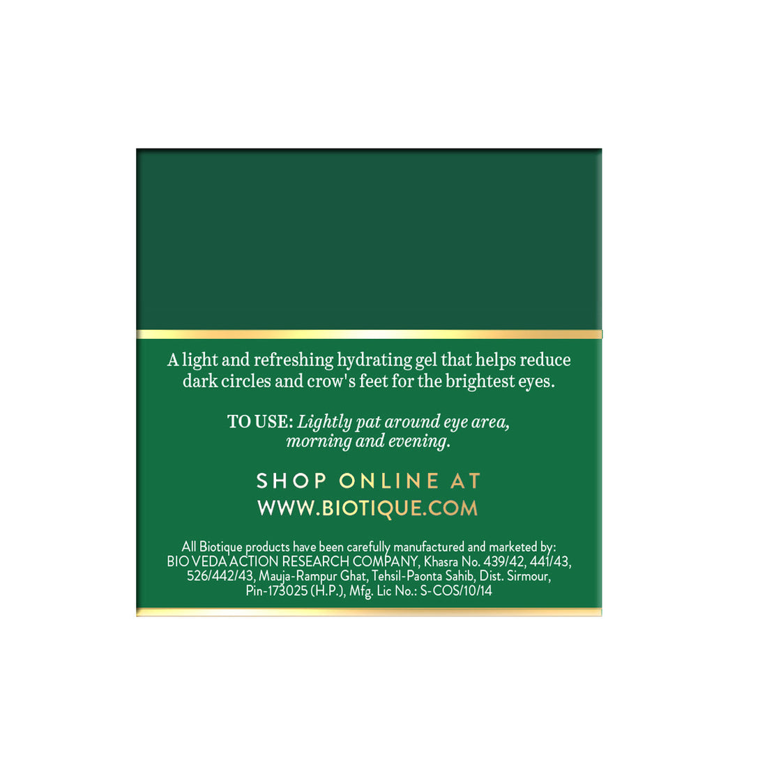 Tea Tree Eye Mask 15gm
