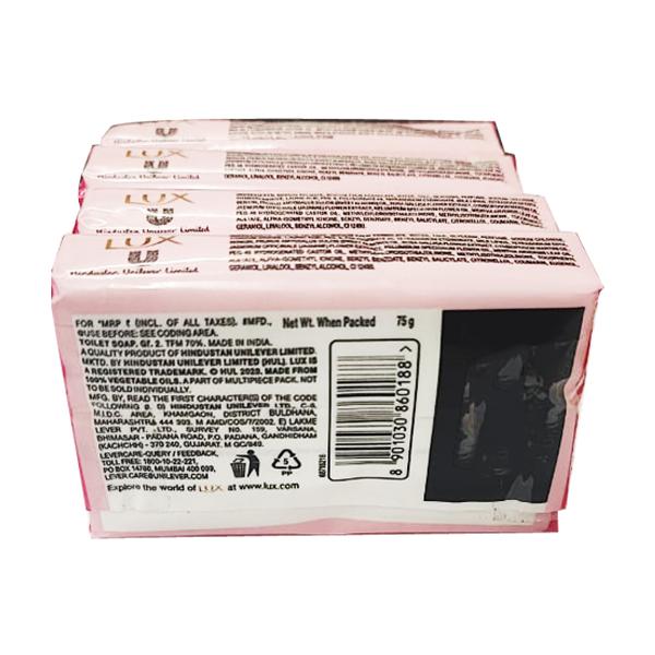 Lux Soft Glow Rose & Vitamin E: 4-Pack for Soft, Glowing Skin